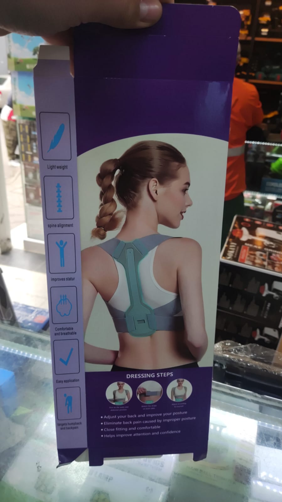 CORRECTOR POSTURA SOPORTE VERTEBRAL