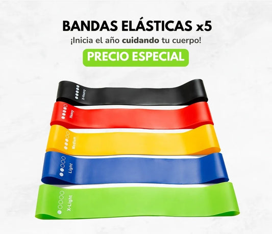 Bolso deportivo + kit bandas elásticas +lazo