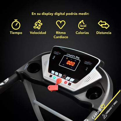 Caminadora Eléctrica 1.75 HP Bluetooth
