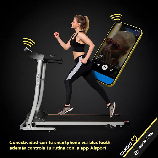 Caminadora Eléctrica 1.75 HP Bluetooth
